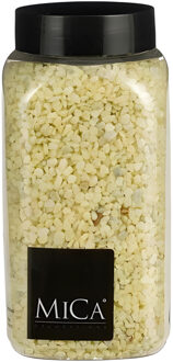 Mica Decorations decoratie stenen - 650ml - geel