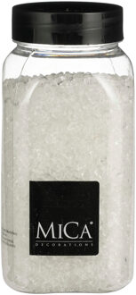 Mica Decorations decoratie stenen / granulaat - 650 ml - 2-4 mm - transparant