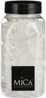 Mica Decorations decoratie stenen - groot - 650 ml - 25-30 mm - transparant