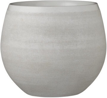 Mica Decorations Douro Bloempot - H25 x Ø29 cm - Off White Crème