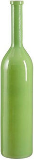 Mica Decorations Flesvaas groot - rioja - mint groen - gerecycled glas - 21 x 100 cm