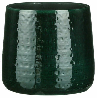 Mica Decorations Floyd Bloempot - H21 x Ø24 cm - Groen