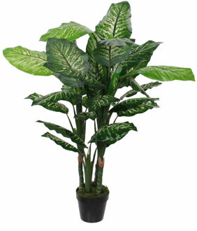 Mica Decorations Groene Dieffenbachia kunstplant 120 cm in pot