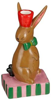 Mica Decorations Haas - Kandelaar - Bruin