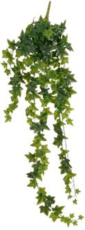 Mica Decorations Hedera klimop kunstplant - groen - hangplant - L25 x B25 x H134 cm