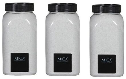 Mica Decorations Hobby fijn zand wit 3 kg