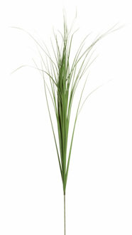 Mica Decorations Kunstgras/rietgras kunstplant - tak/losse steel - groen - 99 cm
