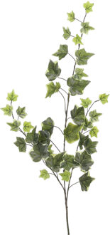 Mica Decorations Kunstplant takken Hedera - H63 cm - groen - kunststof - bladgroen - siertakken