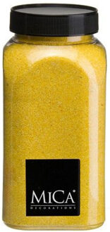 Mica Decorations mica zand geel 1kg - GEEL