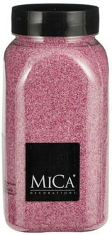 Mica Decorations mica zand roze 1kg - ROZE