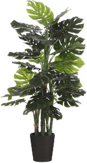Mica Decorations Monstera Kunstplant - 140 x 75 cm - groen - struik