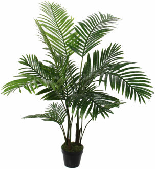 Mica Decorations Palm kunstplant - groen - H110 x D90 cm