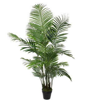 Mica Decorations Palm kunstplant - groen - H130 x D125 cm