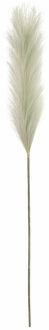 Mica Decorations Pluimgras losse steel/tak - salie groen - 104 cm - Decoratie kunst pluimen