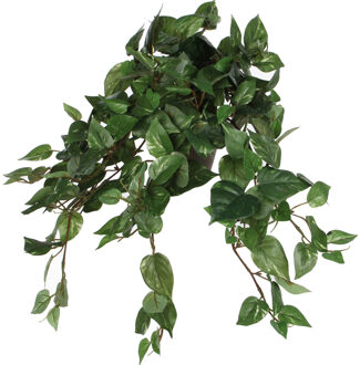 Mica Decorations Scindapsus Drakenklimop kunstplant groen L45 x B25 x H25 cm hangplant