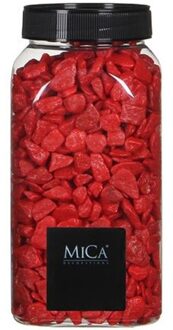 Mica Decorations steentjes mica rood - ROOD