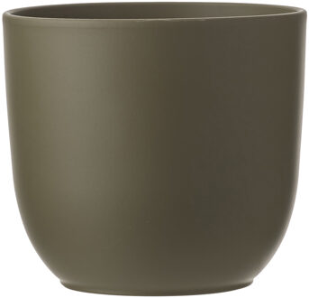 Mica Decorations Tusca Bloempot - H23 x Ø25 cm - Groen