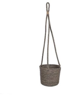 Mica Lombok Hangpot D.grijs - L65xd15cm