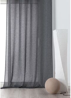 Mica Micao Kant En Klaar Inbetween Gordijn Donkergrijs 145 X 240 Cm