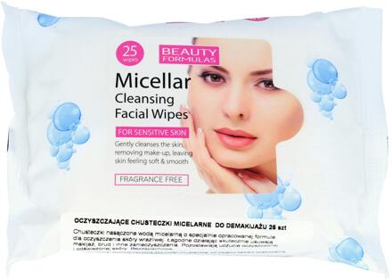 Micellar Cleansing Facial Wipes Cleansing Micellar Wipes For Makeup Remover 25 Pcs.