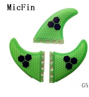 Micfin surfplank toekomst basis met glasvezel surfen vinnen surfen fin pranchas de surf quilhas toekomst fin Licht Groen