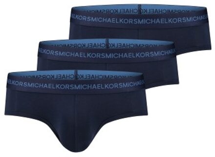 Michael Kors 3 stuks Supreme Touch Brief * Actie * Zwart,Wit,Blauw - Small,Medium,X-Large,XX-Large