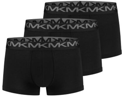 Michael Kors 9 stuks Basic Cotton Stretch Trunk * Actie * Zwart,Wit,Blauw,Versch.kleure/Patroon,Grijs - Small