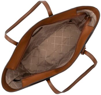 Michael Kors Arden Grote Top-Zip Tote Bruin - One Size
