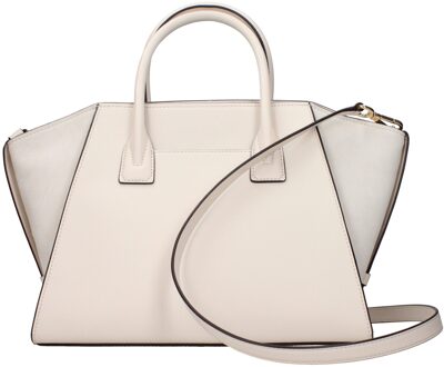 Michael Kors Beige leren handtas