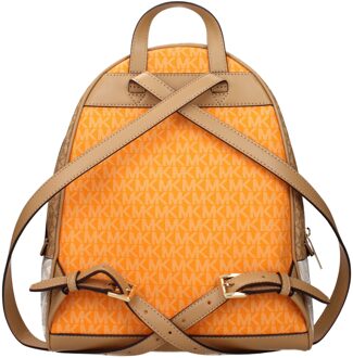 Michael Kors Beige Stoffen Rugzak - One Size