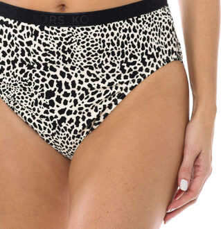 Michael Kors Bikinislip met hoge taille voor dames MM3K605 Wit