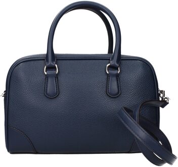 Michael Kors Blauwe Leren Handtas - One Size
