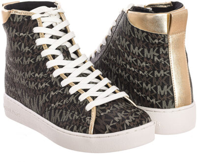 Michael Kors Booty sneaker 43F2NVFE6B vrouw - maat EU 37 Bruin