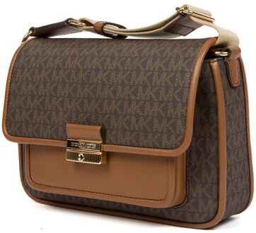 Michael Kors Bradshaw Medium Pocket Schoudertas - maat Bruin