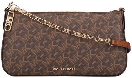 Michael Kors Bruin Leren Accessoires Michael Kors , Brown , Dames - ONE Size