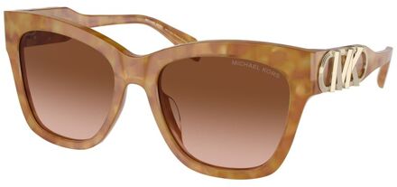 Michael Kors Bruine Acetaat Zonnebril
