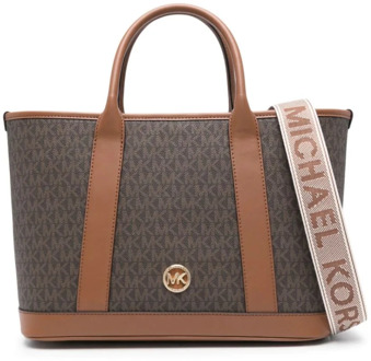 Michael Kors Bruine Casual Clutch Satchel Michael Kors , Brown , Dames - ONE Size