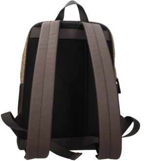 Michael Kors Bruine Stoffen Rugzak - One Size