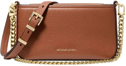 Michael Kors Bryant Crossbody luggage damestas Cognac - H 12.5 x B 19 x D 8 cm