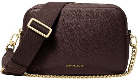 Michael Kors Bryant MD Dblzp Chn Camera Crossbody chocolate damestas Bruin - H 12,7 x B 19,1 x D 8,3 cm