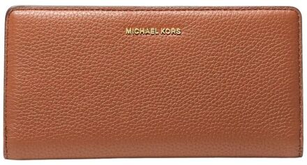 Michael Kors Bryant MD Trifold Wallet luggage dames portemonnee Cognac - H 9 x B 12 x D 3 cm