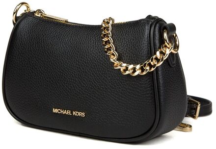 Michael Kors Carmela Kleine Pouchette Crossbody Tas Zwart - One Size