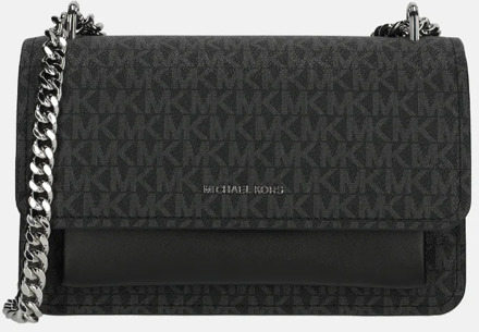 Michael Kors Claire schoudertas black Zwart