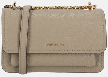Michael Kors Claire schoudertas L birch Bruin