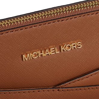 Michael Kors Dames Leren Schoudertas Jet Set Travel 35F1GTVC6T Bruin - One Size