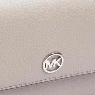 Michael Kors Dames Leren Schoudertas Jet Set Travel 35F4STVC1L Grijs - One Size