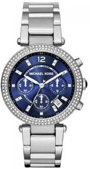 Michael Kors damesparkerhorloge MK6117 - maat Zilver