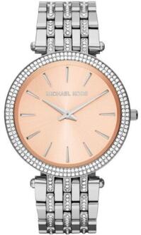 Michael Kors Darci dameshorloge MK3218 - maat Zilver