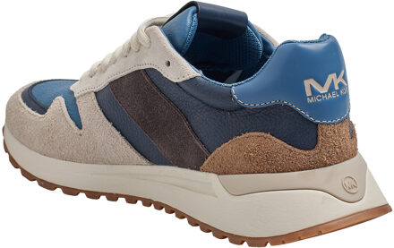 Michael Kors Dax Trainer Herrenschuhe 44F5DAFS1L Blauw