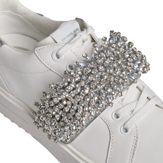 Michael Kors Emmett Strap Lace Up Sneakers 43S3EMFS3L voor dames Wit - EU 38.5 / UK 5.5